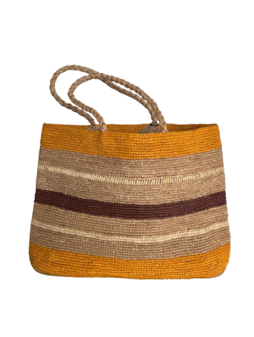 Lolo Deco Raffia Shopper Madagascar - Nirine