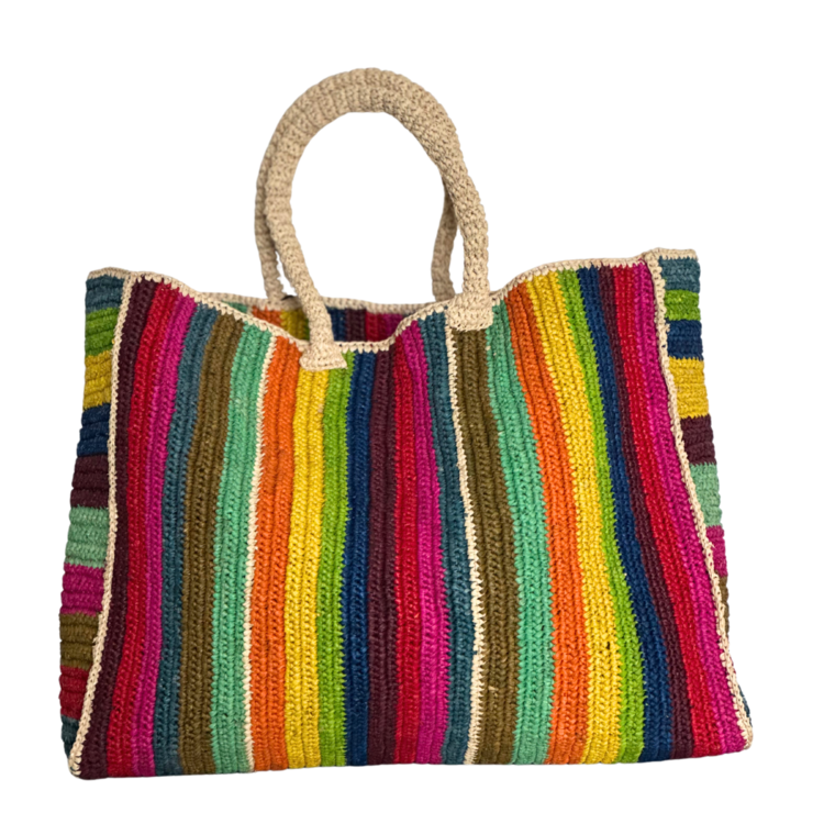 Lolo Deco Raffia Shopper Madagascar - Tana XXL