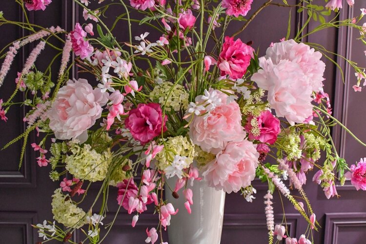 Silk-ka Peony Stem CR/ORG RT