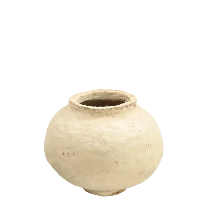 Bewaarpot papier maché #56 - Rajasthan