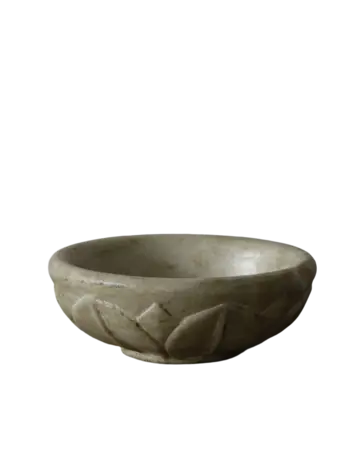 Marble bowl lotus - India