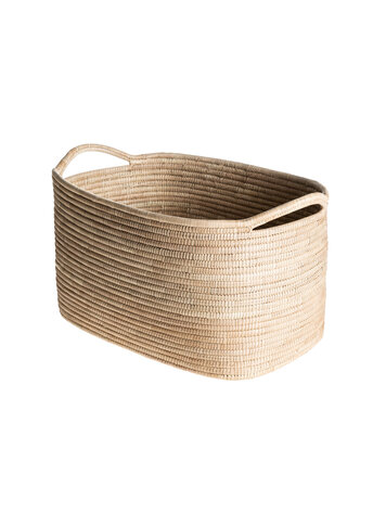 Rectangle Basket, Natural - Malawi