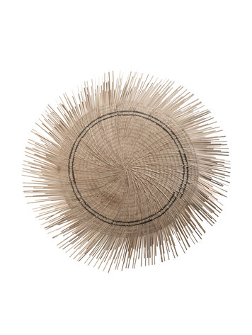 Sun Circle - Natural/Brown Stripe  - Malawi