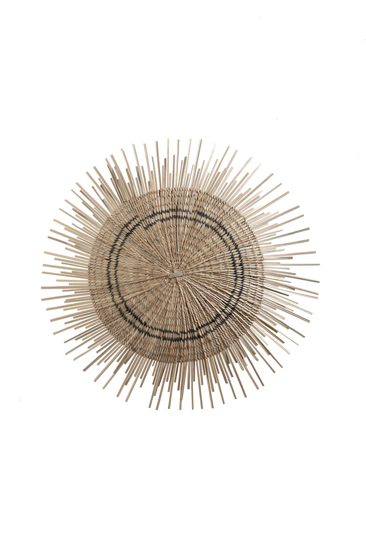 Sun Circle - Natural/Brown Stripe  - Malawi