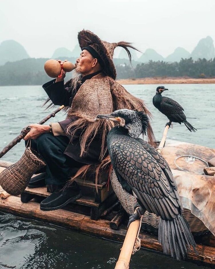 Vintage Traditional Raincoat #4 - China