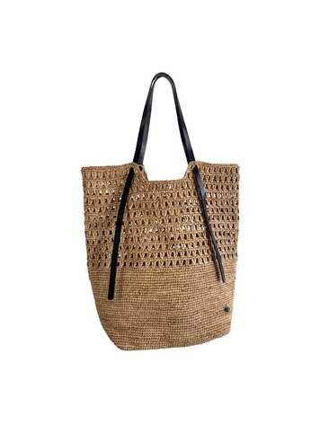 Made in Mada ANDO Bag Tea / Cuir - Noir