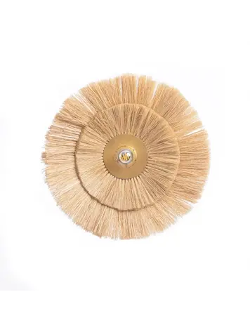 The Double Trouble Wall Lamp - Natural Gold - M