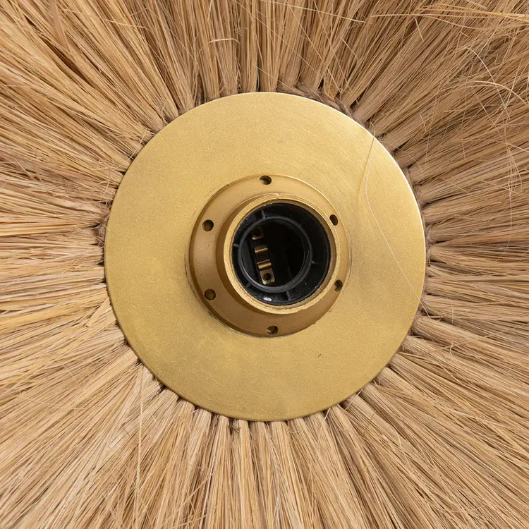 Double Trouble Wandlamp - Natural Gold - M