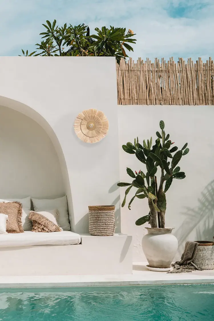 Double Trouble Wandlamp - Natural Gold - M