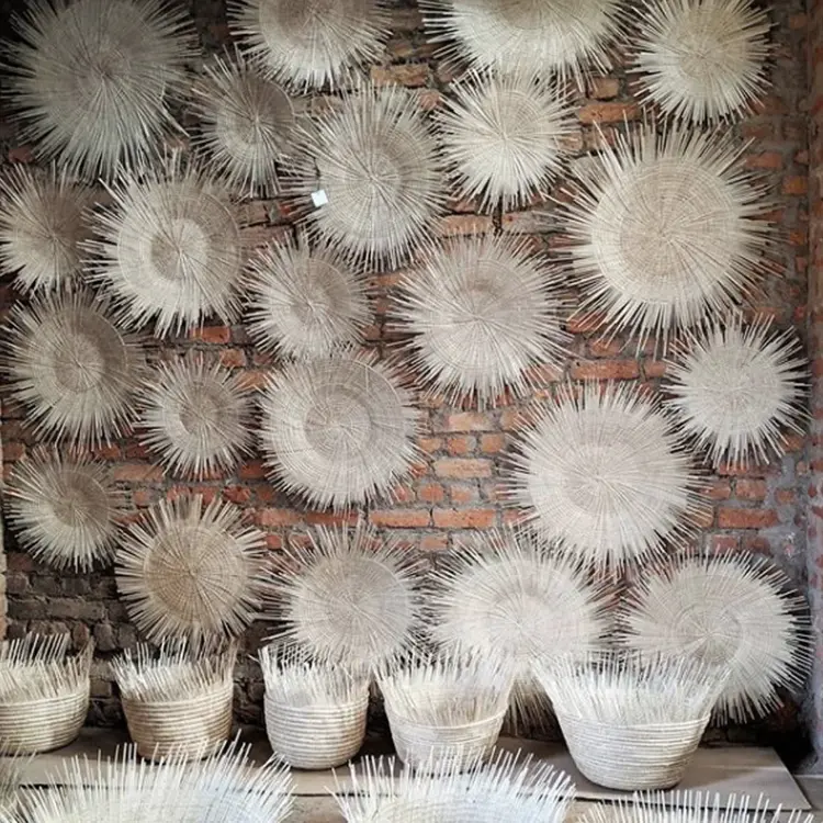 Sun Wall Plate - Natural