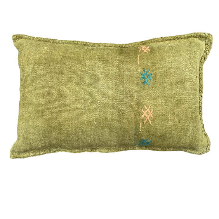 Vintage kilim grain sack cushion #30