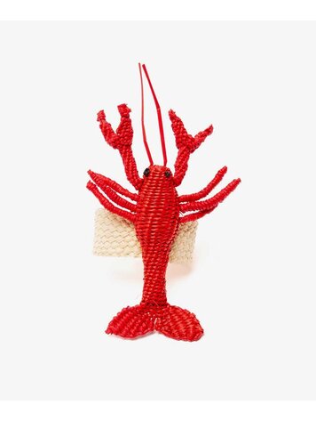 Guanabana handmade Napkin Ring - Lobster