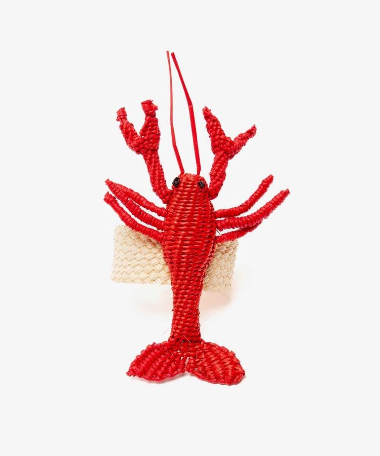 Guanabana handmade Napkin Ring - Lobster