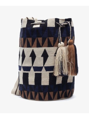 Guanabana handmade Tula Bag Sherbrooke - Toasted & Beige