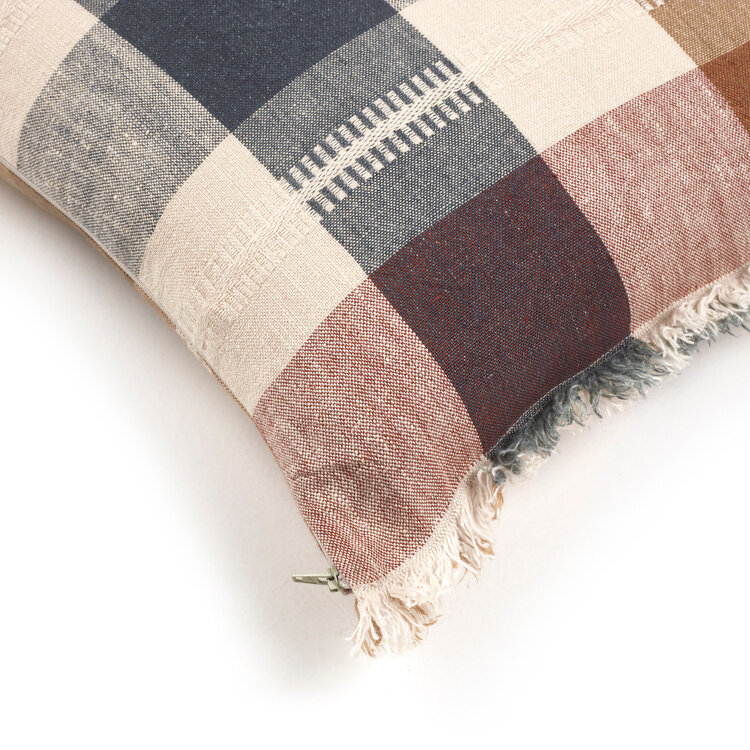 Libeco Pillow MAXINE Check