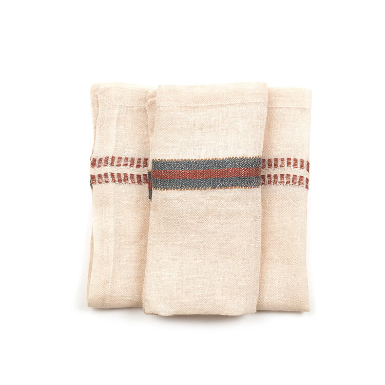 Libeco PERRY Servet - Railroad Stripe