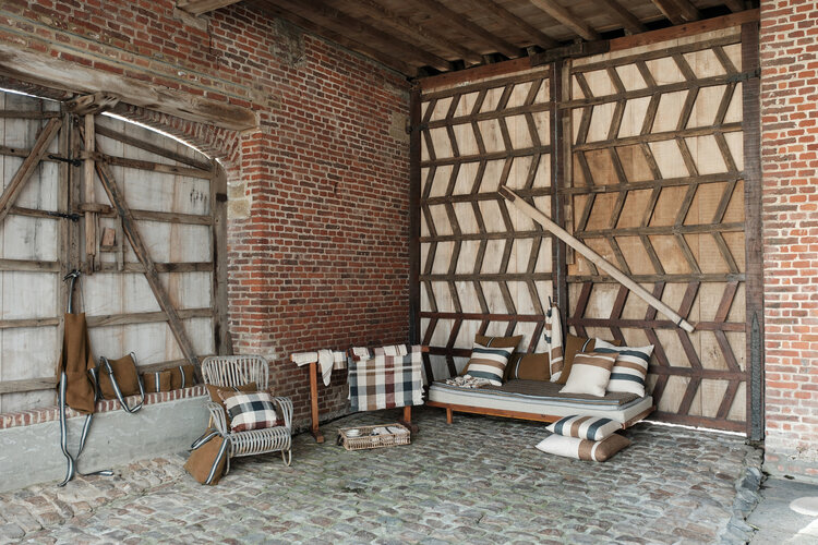 Libeco Pillow JULIAN Dakota stripe