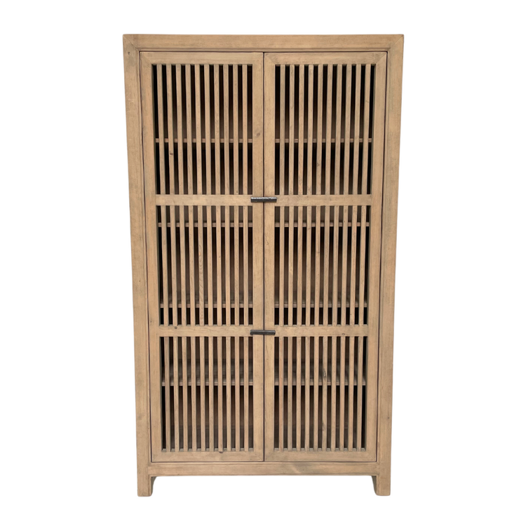 Japandi Slatted Wardrobe