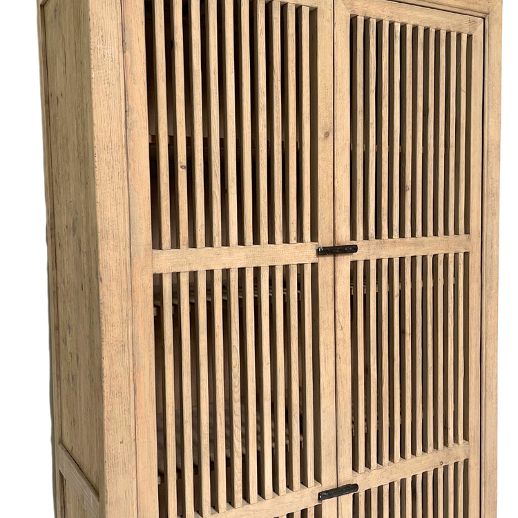 Japandi Slatted Wardrobe