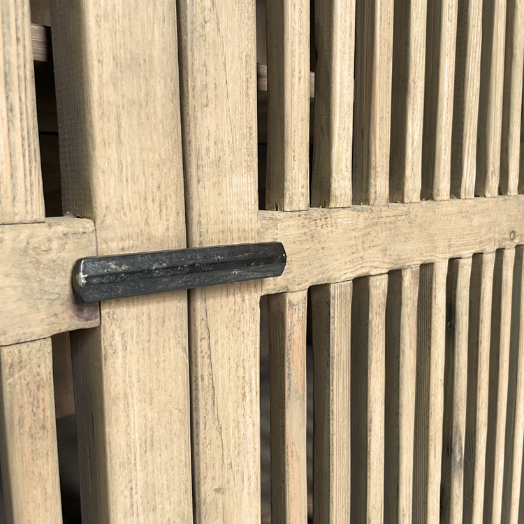 Japandi Slatted Wardrobe