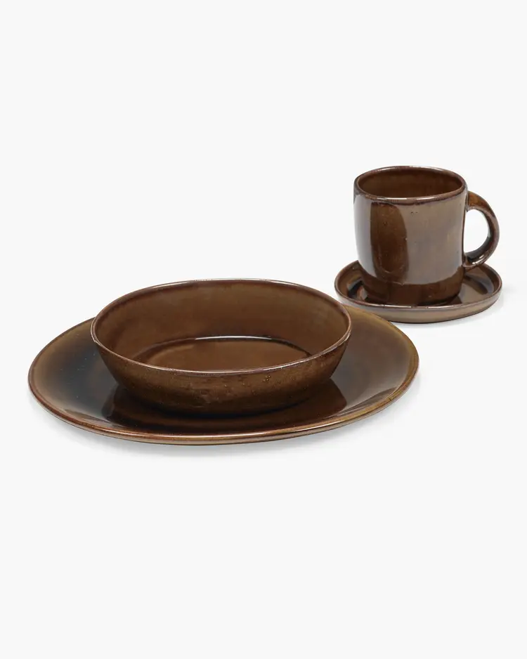 Unchartered for Serax Mug Out Of Lines - Ocher