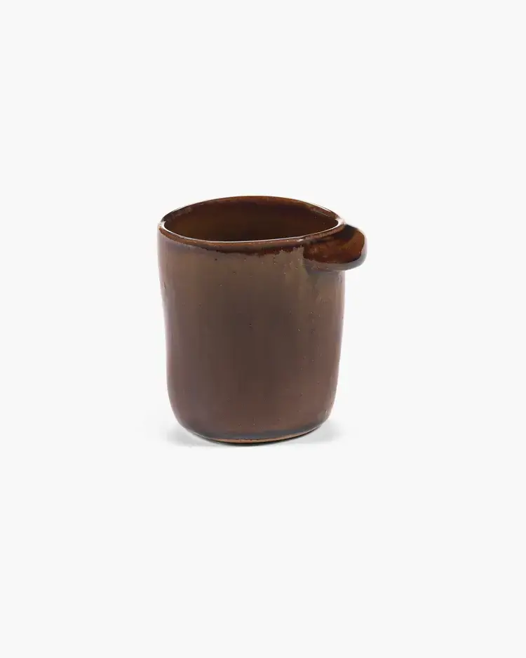 Unchartered for Serax Mug Without Handle Out of Lines - Ocher