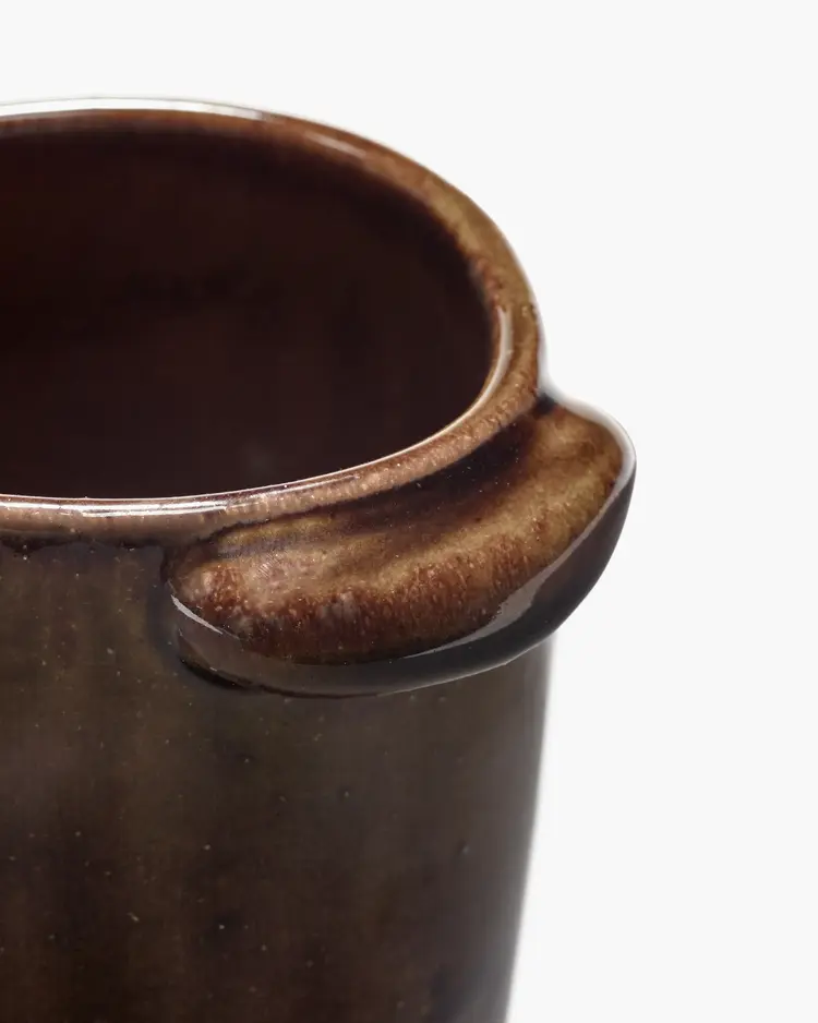 Unchartered for Serax Mug Without Handle Out of Lines - Ocher