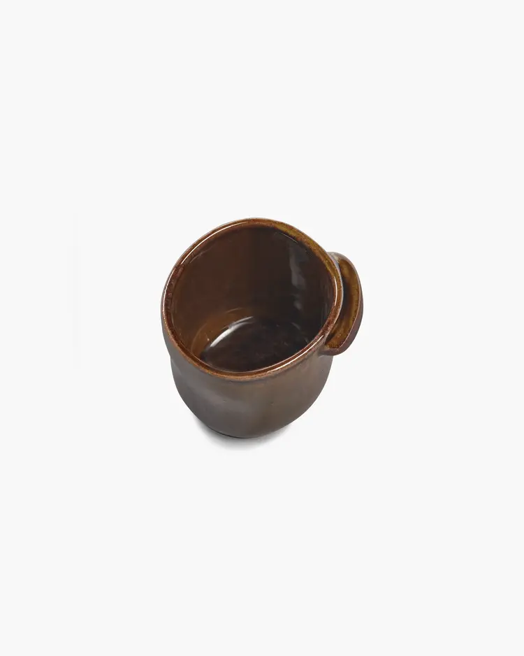 Unchartered for Serax Mug Without Handle Out of Lines - Ocher