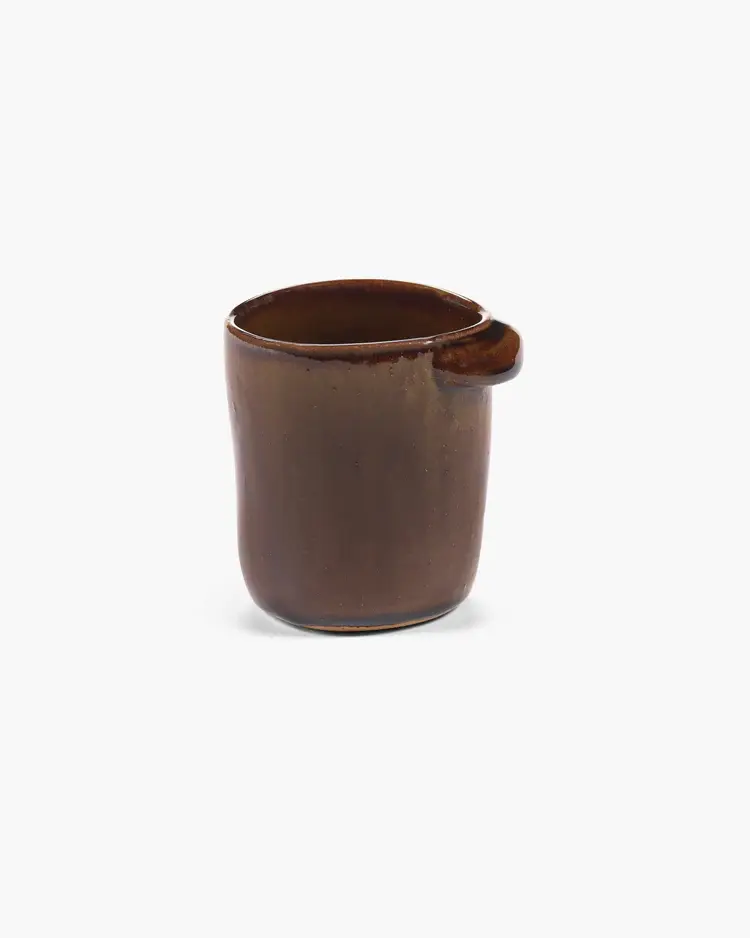 Unchartered for Serax Mug Without Handle Out of Lines - Ocher