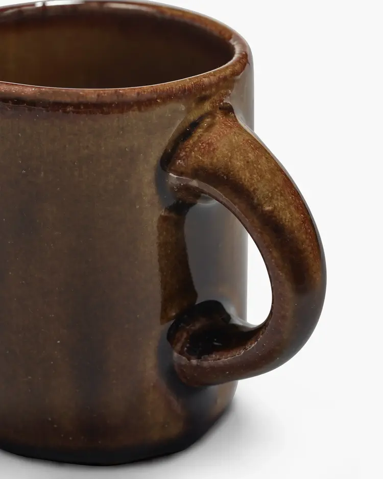 Unchartered for Serax Coffee Cup Out Of Lines - Ocher