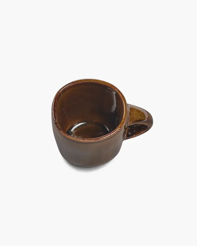 Unchartered for Serax Coffee Cup Out Of Lines - Ocher
