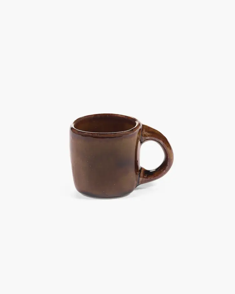 Unchartered for Serax Espresso Cup Out Of Lines - Ocher