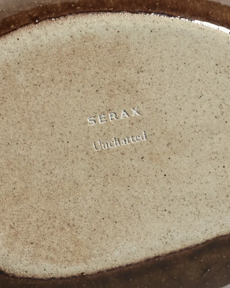 Unchartered for Serax Espresso Cup Out Of Lines - Ocher