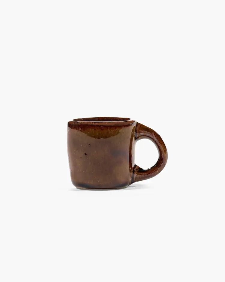 Unchartered for Serax Espresso Cup Out Of Lines - Ocher