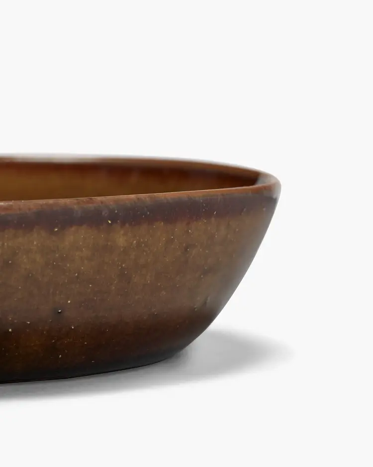 Unchartered for Serax Deep Plate M Out Of Lines - Ocher