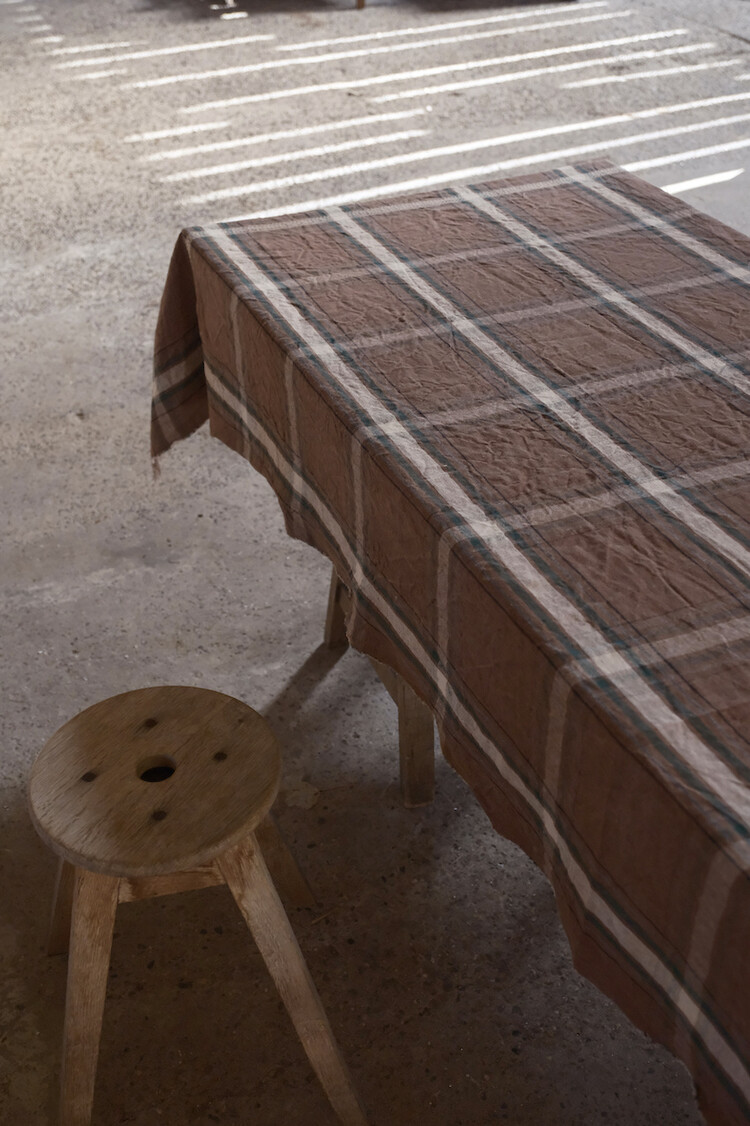 Libeco ROWAN Pièce De Lin - Check