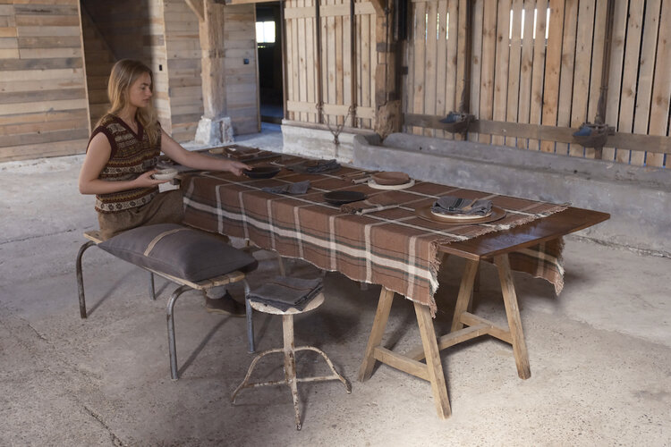 Libeco ROWAN Pièce De Lin - Check