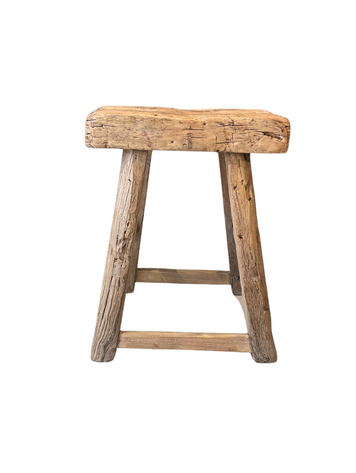 Robust Rectangular Side Table Elm #78