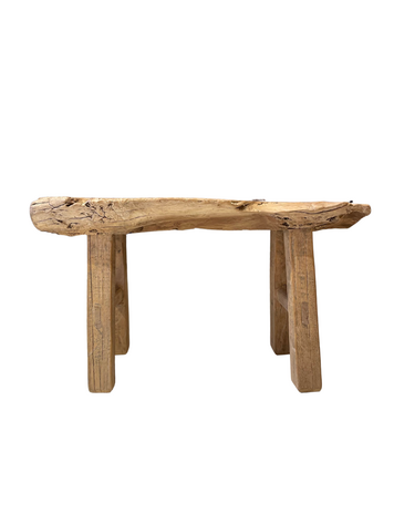 Robust Small Bench Weathered Elm #45