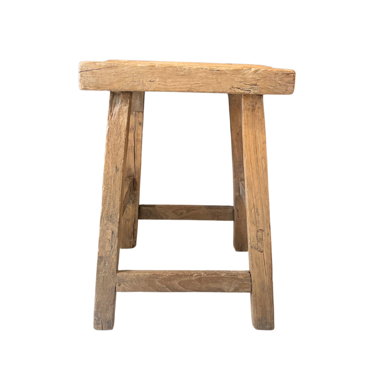 Robust Rectangular Side Table Elm #77