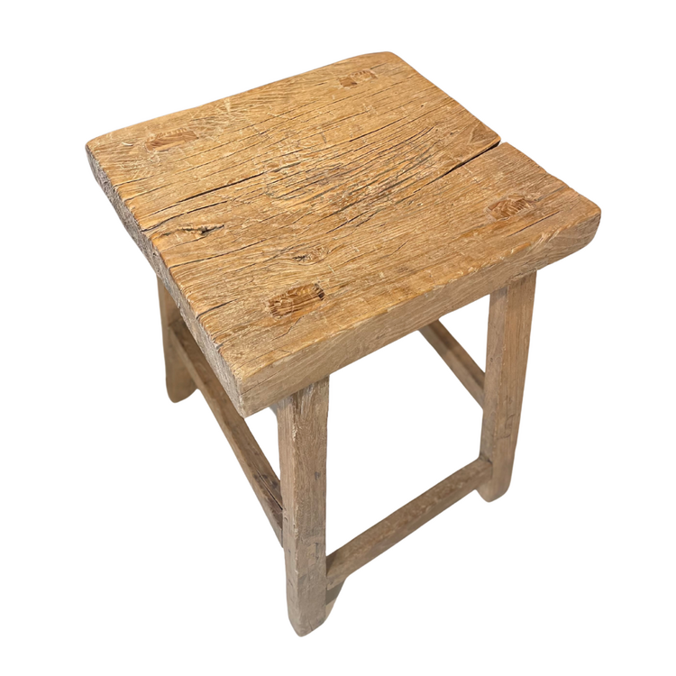 Robust Rectangular Side Table Elm #77