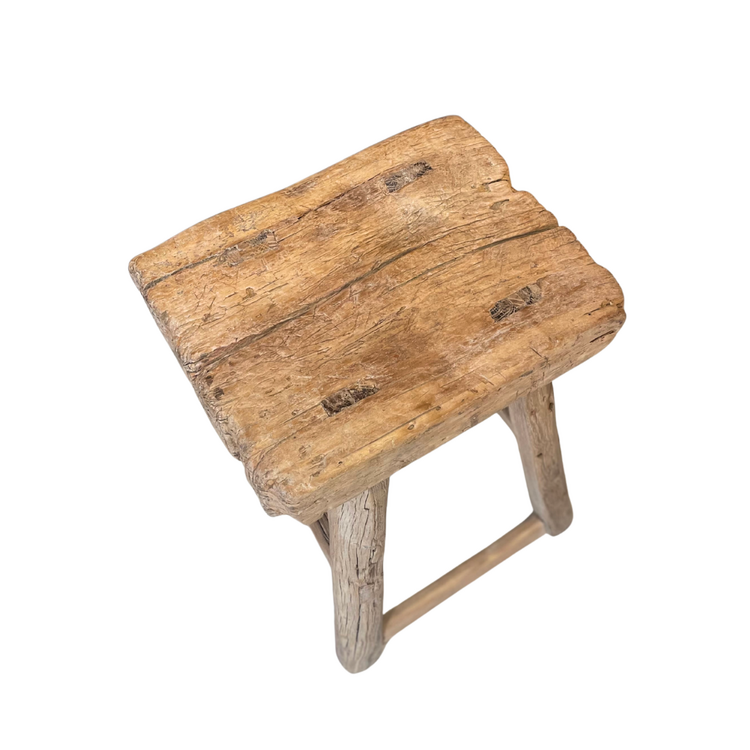 Robust Rectangular Side Table Elm #78