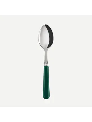Sabre Paris Desert Spoon Fork Pop Unis, Green