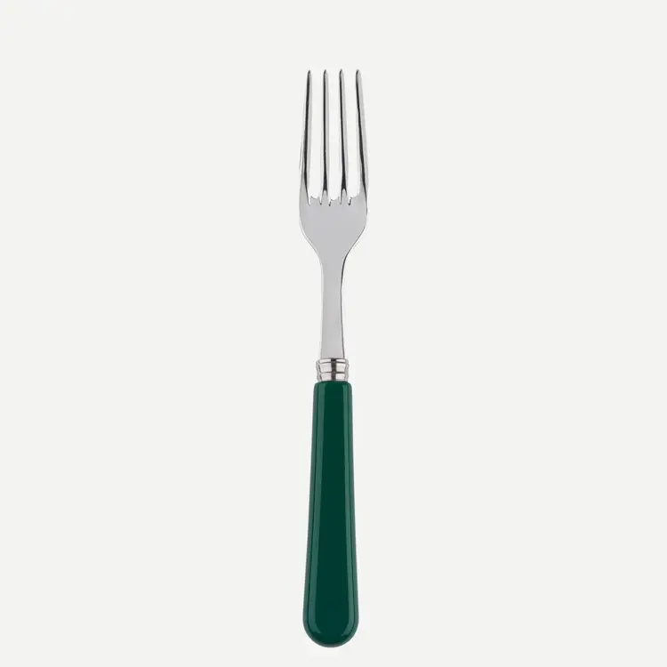 Sabre Paris Dinner Fork Pop Unis, Green