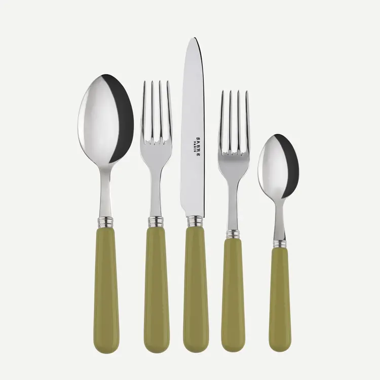 Sabre Paris Dinner Fork Pop Unis, Sage Green