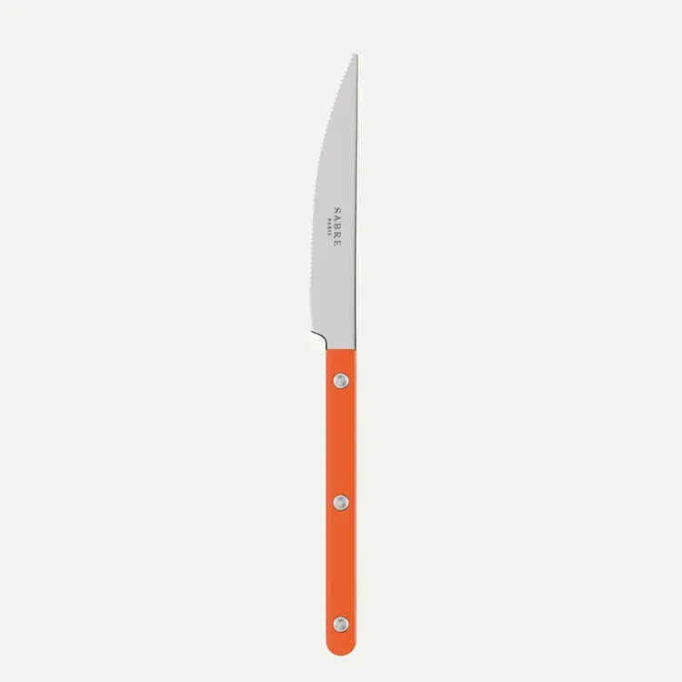Sabre Paris Dinner Knive Bistrot Solid, Orange