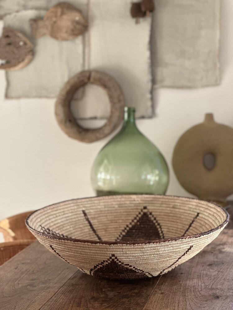 Ndebele Deep Basket #56 - Zimbabwe