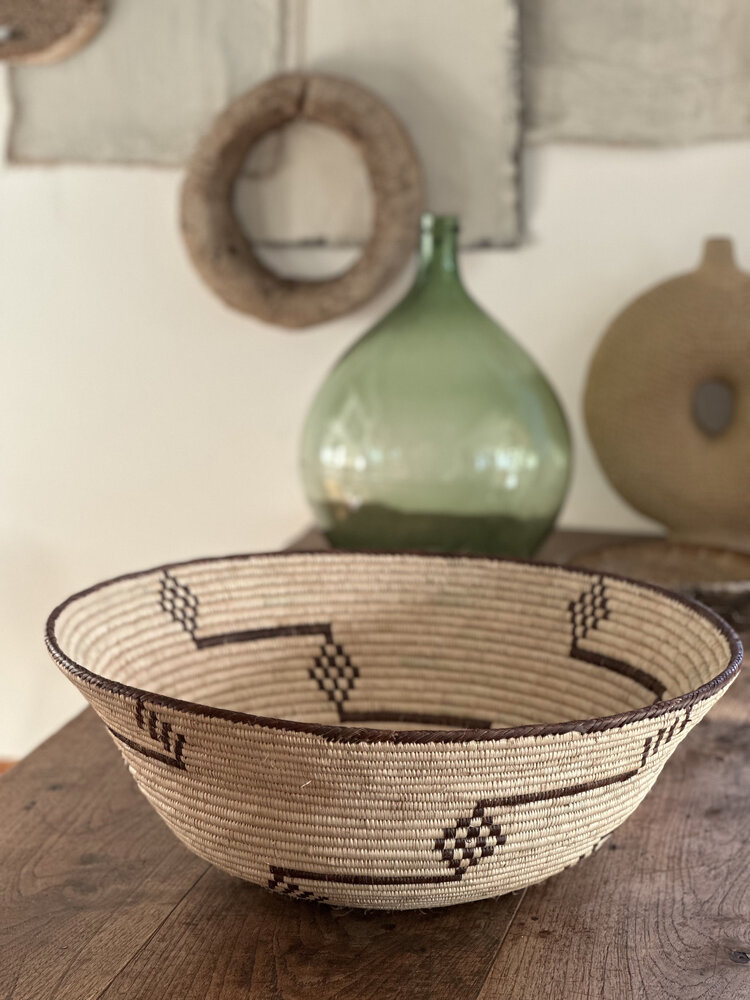Ndebele Deep Basket #48 - Zimbabwe