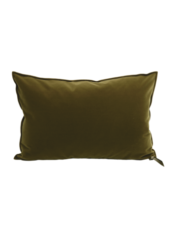 Maison de Vacances Cushion Vice Versa, Velours Palazzo - Chartreuse