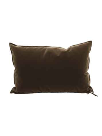 Maison de Vacances Coussin Vice Versa, Velours Palazzo - Havane